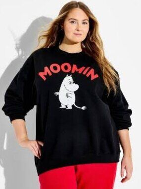 Moomin Graphic Crewneck Sweatshirt